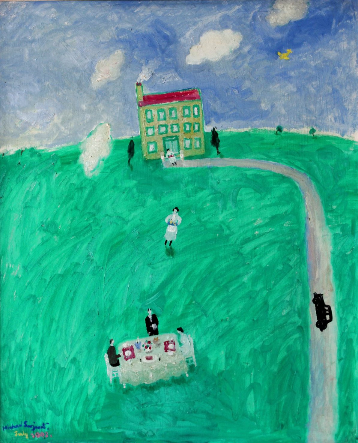 Michael Sarjeant - The lunch outside